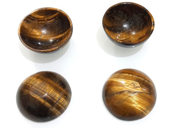 Tigers Eye Bowl Crystal Bowl Hand Carved Bowl Gemstone Healing Bowl 2 Inches - Image 9