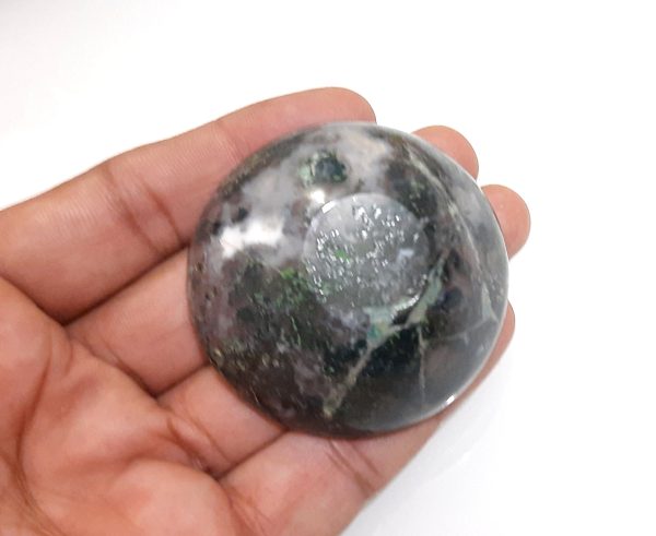 moss agate real natural chakra stone 1.5-2 inches bowl - Image 10