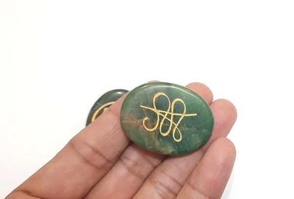 Green Jade Zibu Coin Angelic Number to Attract Wealth Money Cash Flow Prosperity - Image 5