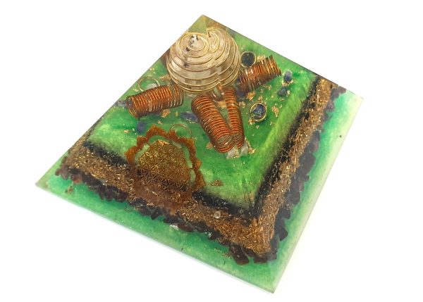 5g 6g EMF protection crystal healing chakra orgonite pyramid - Image 4