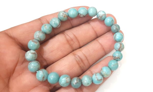 REAL AND NATURAL TURQUOISE BRACELET - Image 7