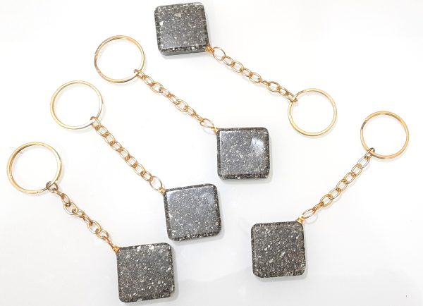 pyrite keychain keyrings beautiful gift for all - Image 10