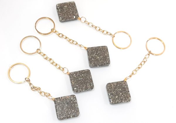 pyrite keychain keyrings beautiful gift for all - Image 11