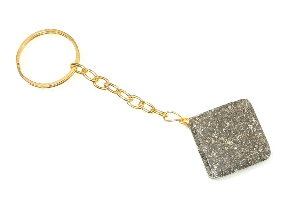 pyrite keychain keyrings beautiful gift for all - Image 3