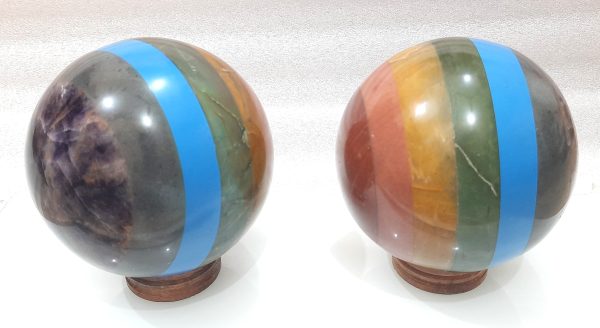 BIG SPHERE 7 CHAKRA STONE - Image 9