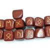 3 Layers Bonded Rune Set of 25 chakra tumbles 20-25mm layered tumbled rune set